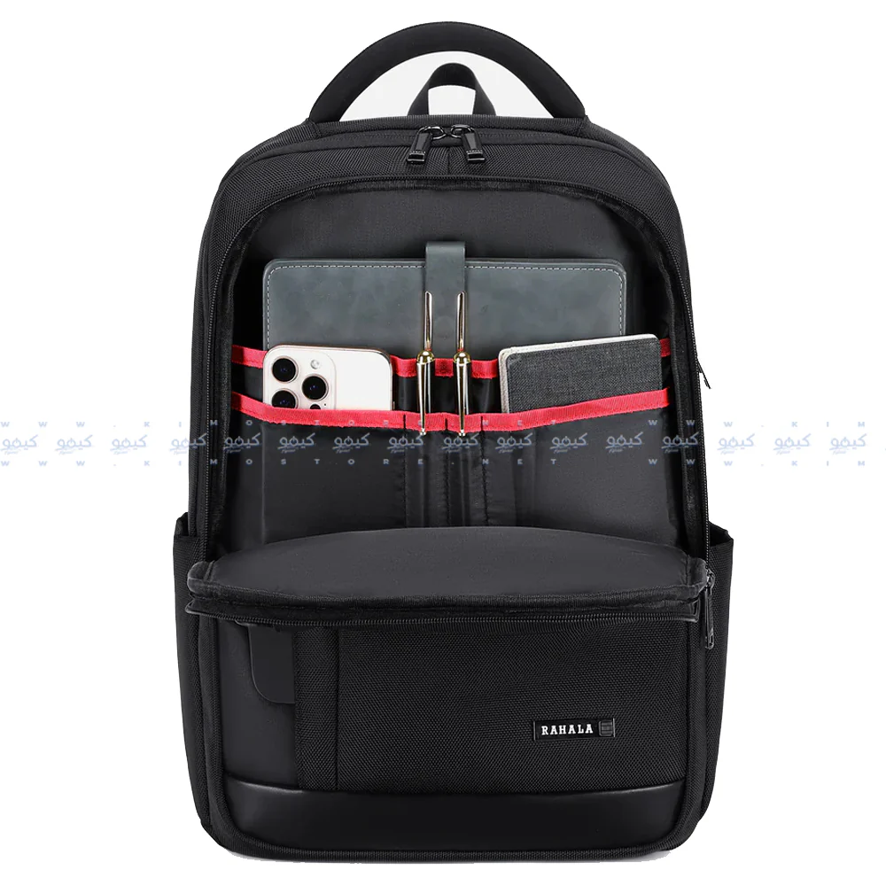 Rahala SH-51 Laptop Backpack - Black - Image 4
