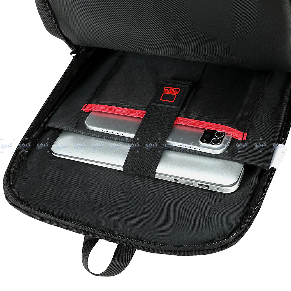 Rahala SH-53 Laptop Backpack - Black - Image 11