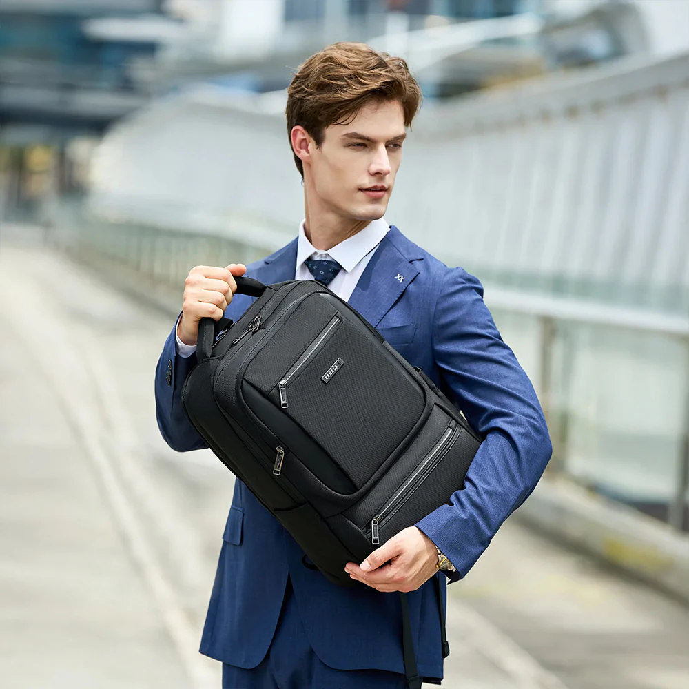 Rahala SH-53 Laptop Backpack - Black - Image 13