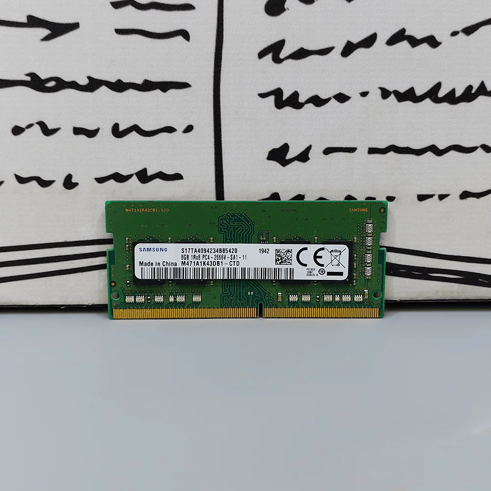 RAM For Laptop 8GB DDR4 PC4 2666MHz (Original Used) - Image 3