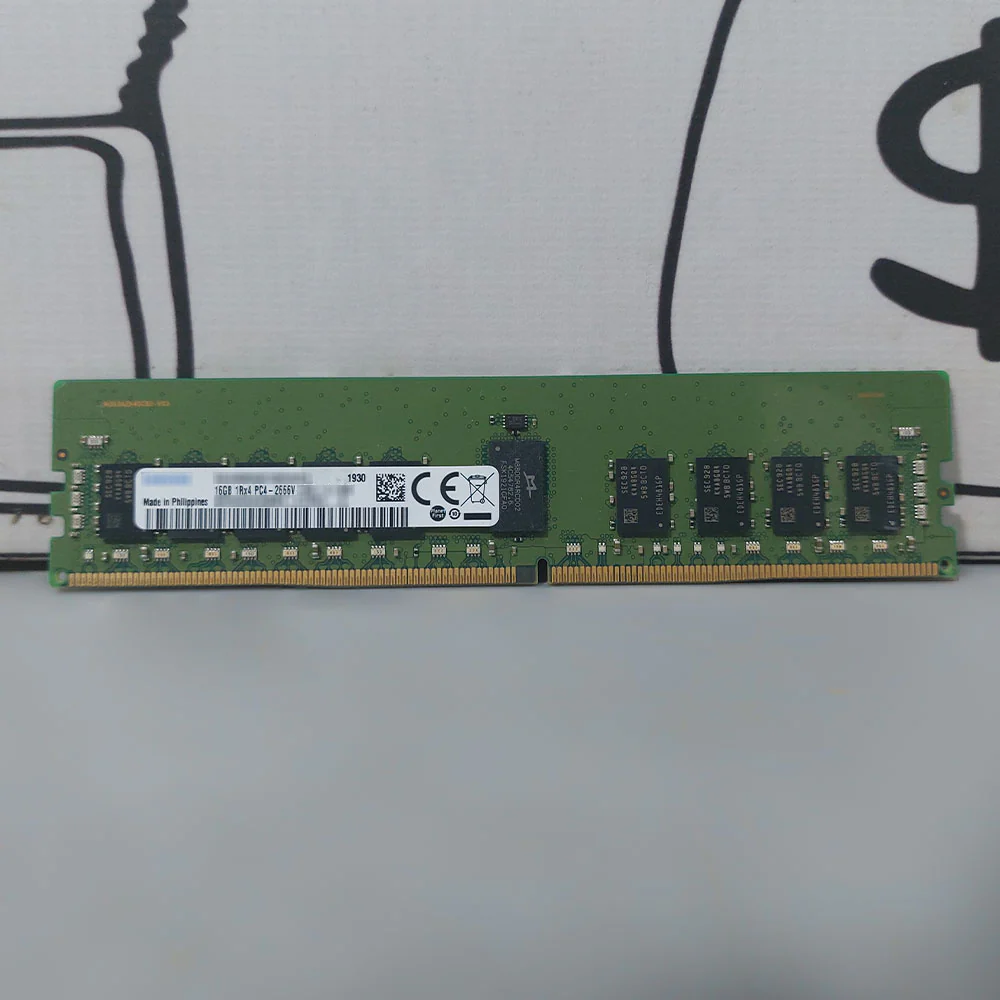 RAM For PC Workstation 16GB DDR4 PC4 2666MHz (Original Used) - Image 2