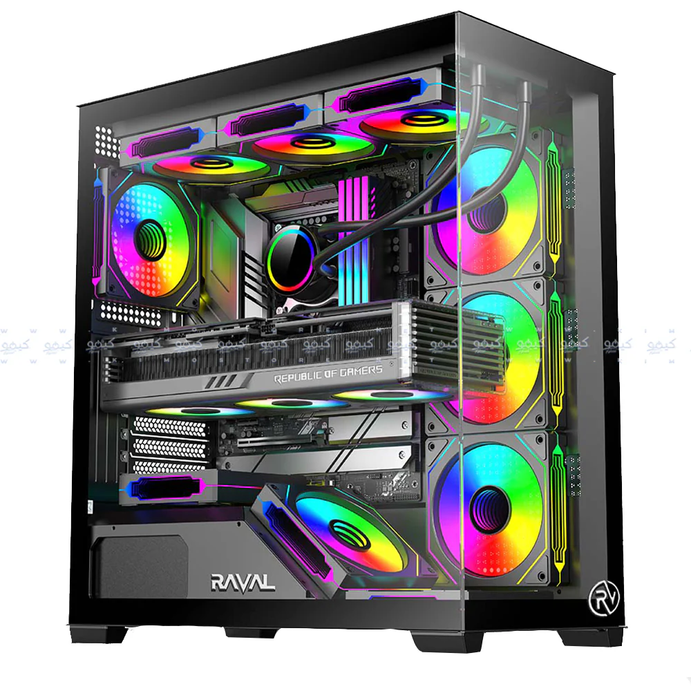 Raval Mega Prime ARGB Gaming Full Tower Case