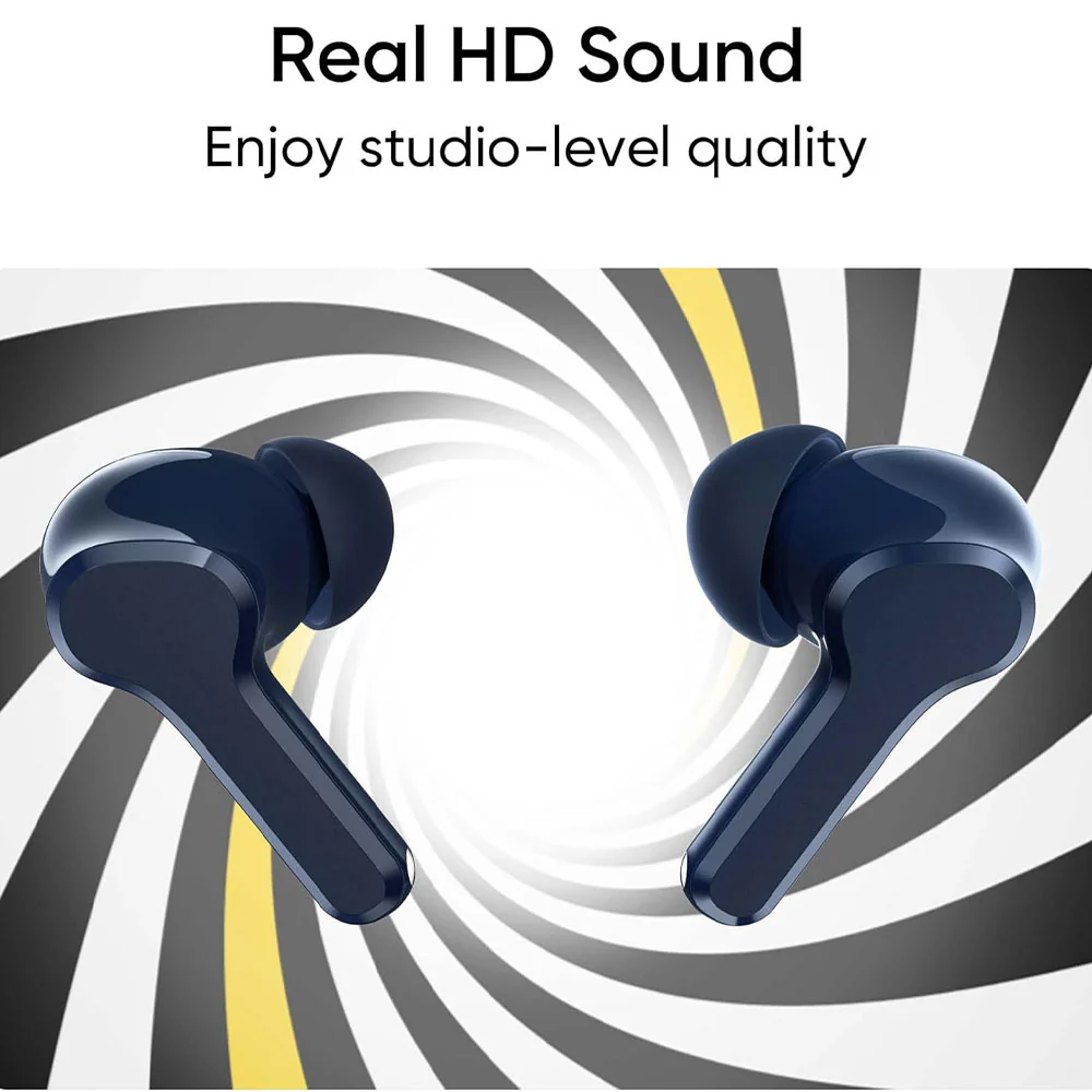 Realme TechLife Buds T100 RMA2109 TWS Earbuds - Blue - Image 10