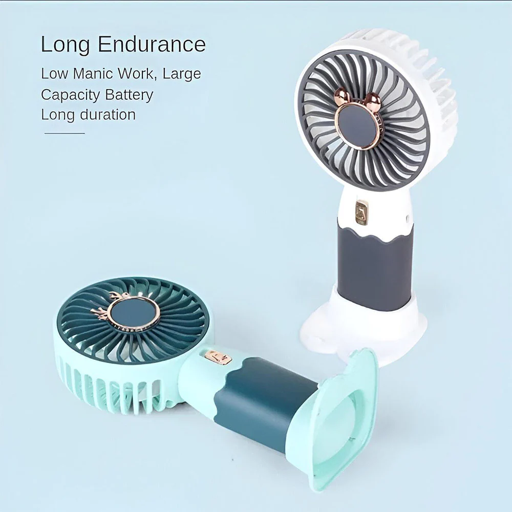 Rechargeable Handheld Mini Fan - Image 8
