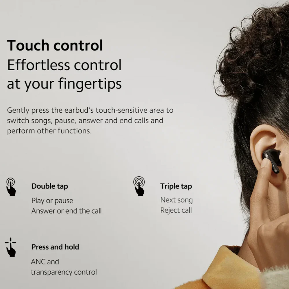 Redmi Buds 5 Pro Earbuds - Moonlight White - Image 17