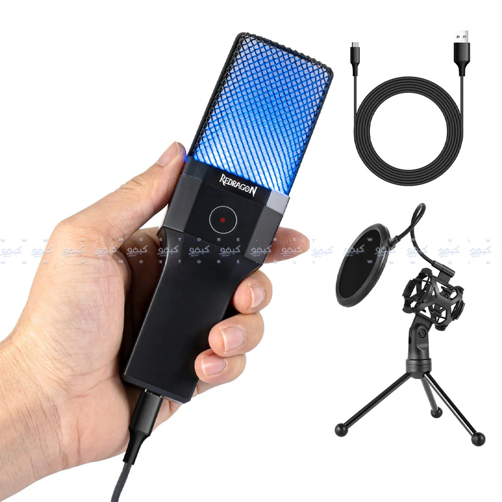 Redragon Adne GM212 Wired RGB Gaming Microphone - Image 6