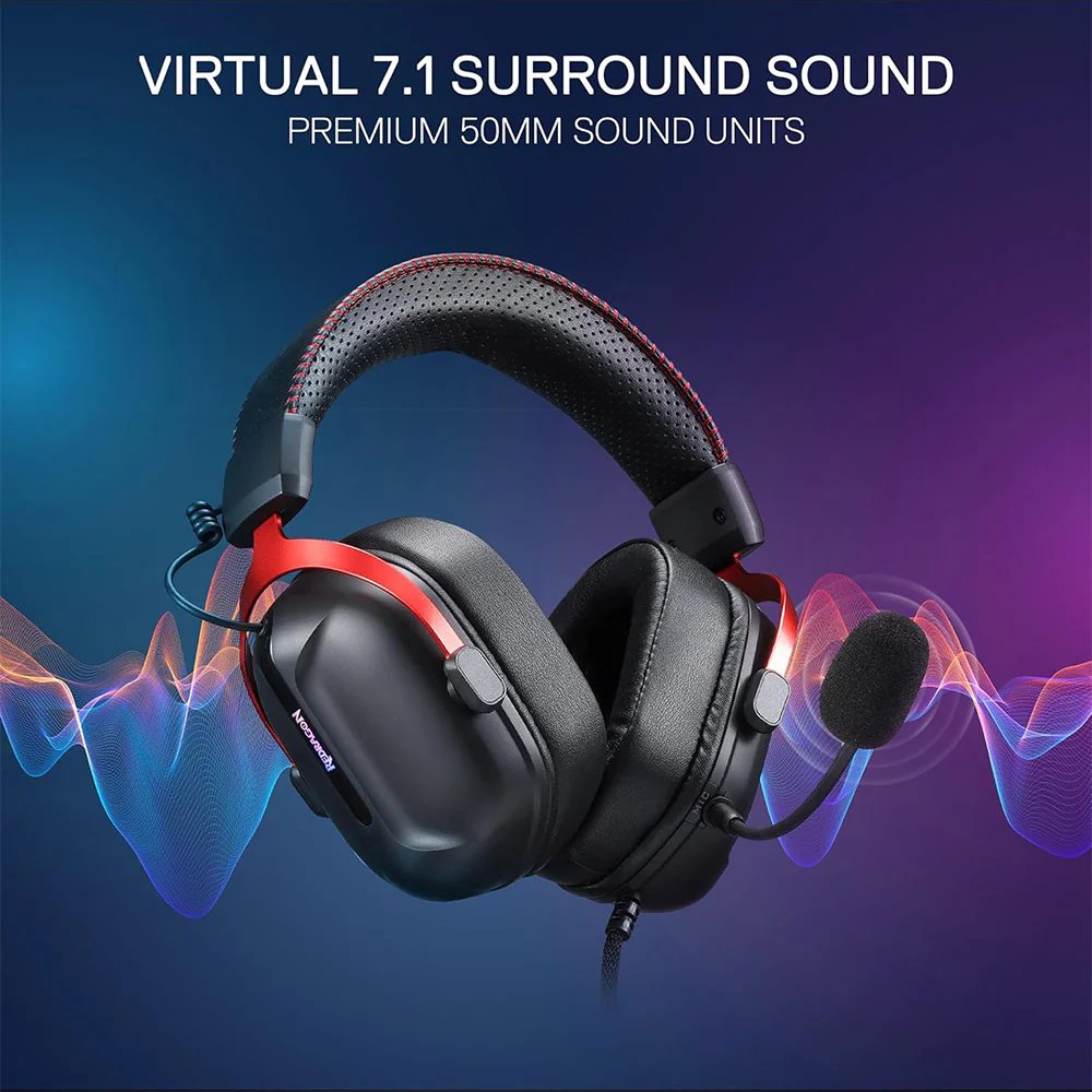 Redragon Cybill H312 RGB Gaming Headset 7.1 Surround Sound - Image 5