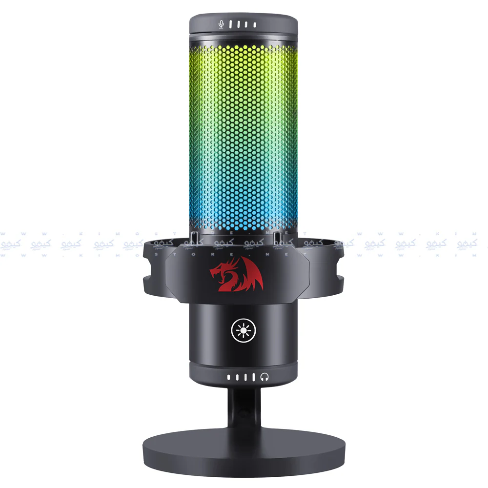 Redragon Fenris GM301 Streaming Condenser Wired RGB Gaming Microphone