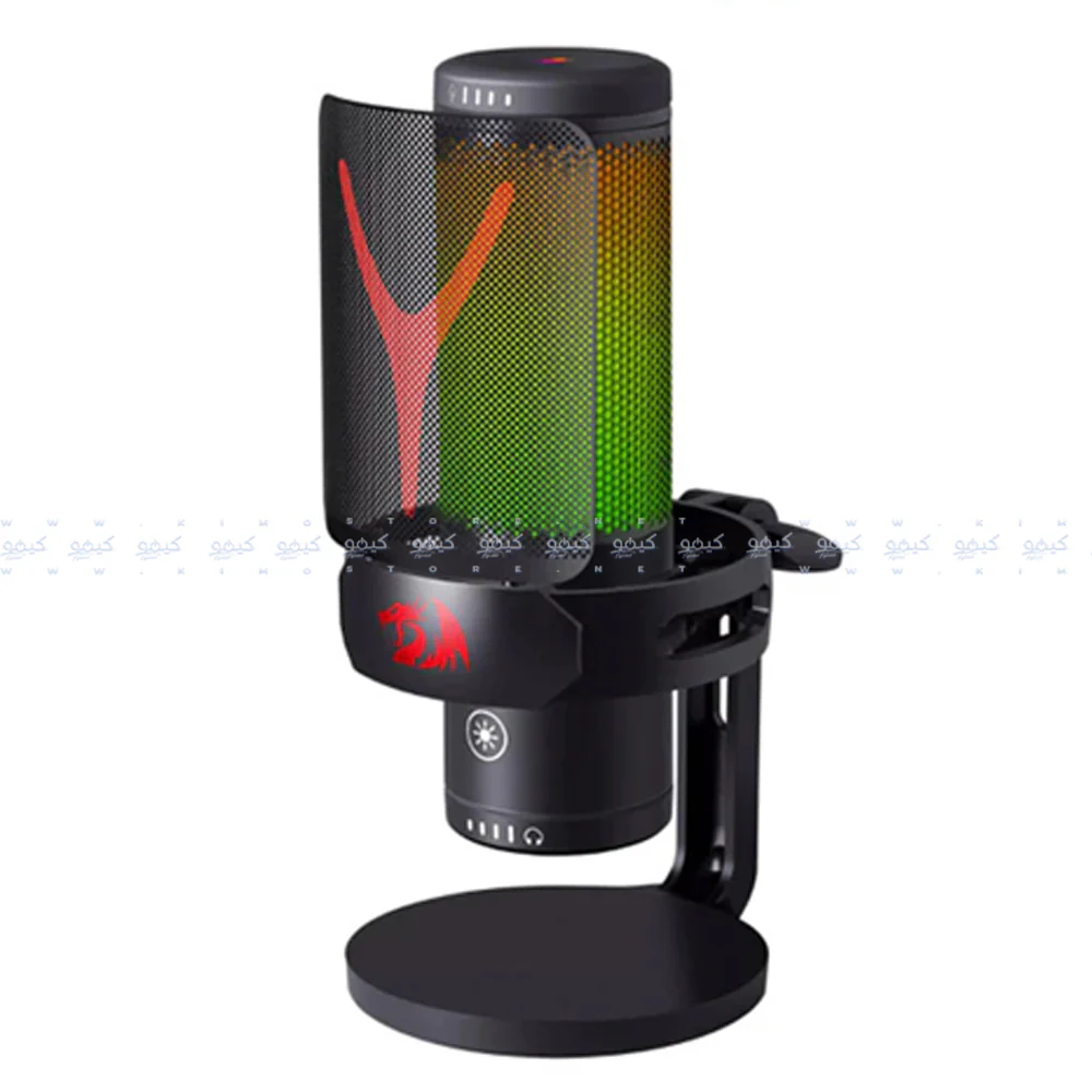 Redragon Fenris GM301 Streaming Condenser Wired RGB Gaming Microphone - Image 2