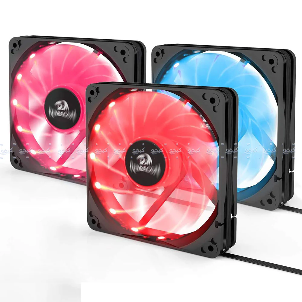 Redragon GC-F006 RGB Triple Case Fan Kit - Image 3