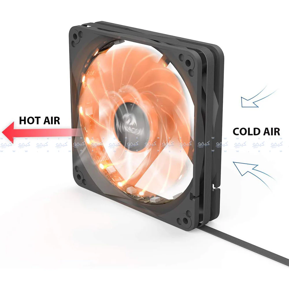 Redragon GC-F006 RGB Triple Case Fan Kit - Image 5