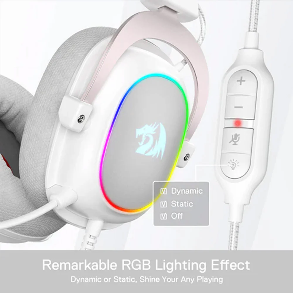 Redragon H510 Zeus-X RGB Gaming Headset 7.1 Surround Sound With Noise-Cancelling Mic - Image 17
