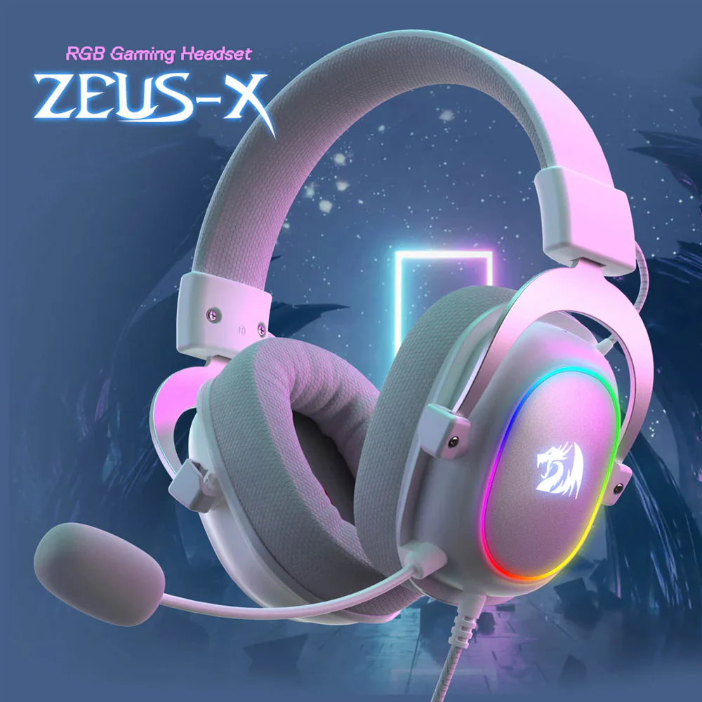 Redragon H510 Zeus-X RGB Gaming Headset 7.1 Surround Sound With Noise-Cancelling Mic - Image 20