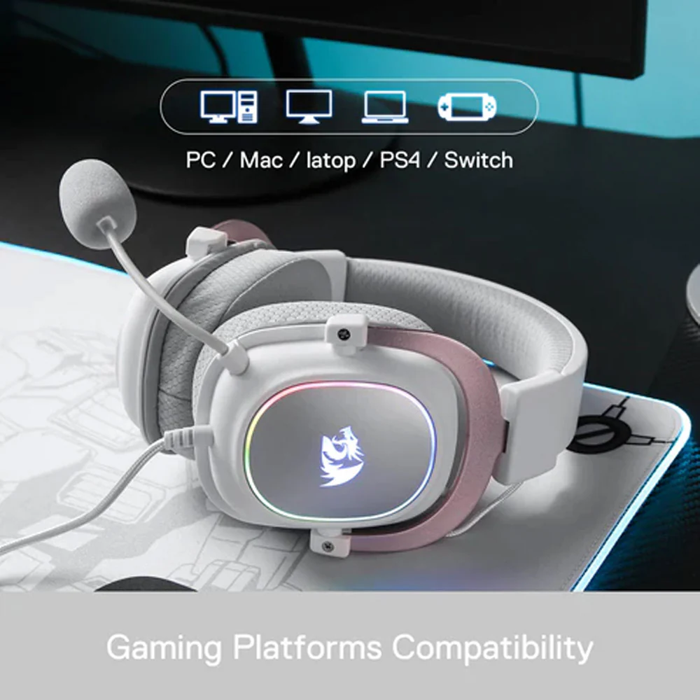Redragon H510 Zeus-X RGB Gaming Headset 7.1 Surround Sound With Noise-Cancelling Mic - Image 21