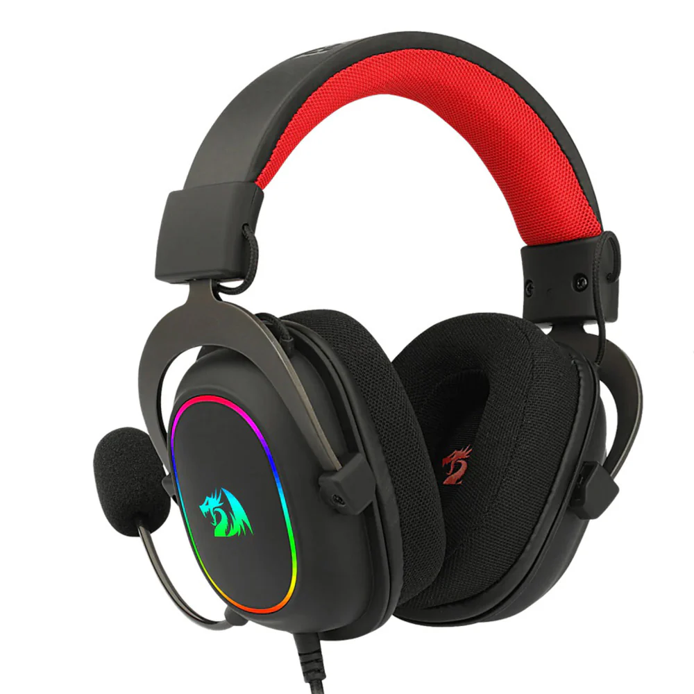 Redragon H510 Zeus-X RGB Gaming Headset 7.1 Surround Sound With Noise-Cancelling Mic - Image 5