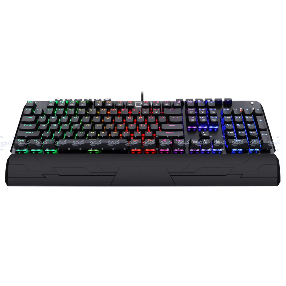 Redragon Indrah K555 Blue Switch Wired Gaming Keyboard English - Image 2