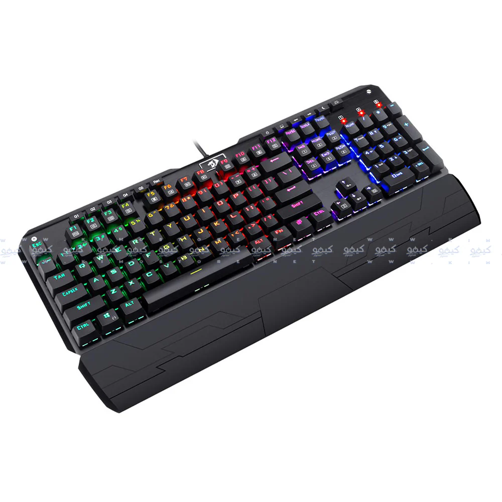Redragon Indrah K555 Blue Switch Wired Gaming Keyboard English - Image 4