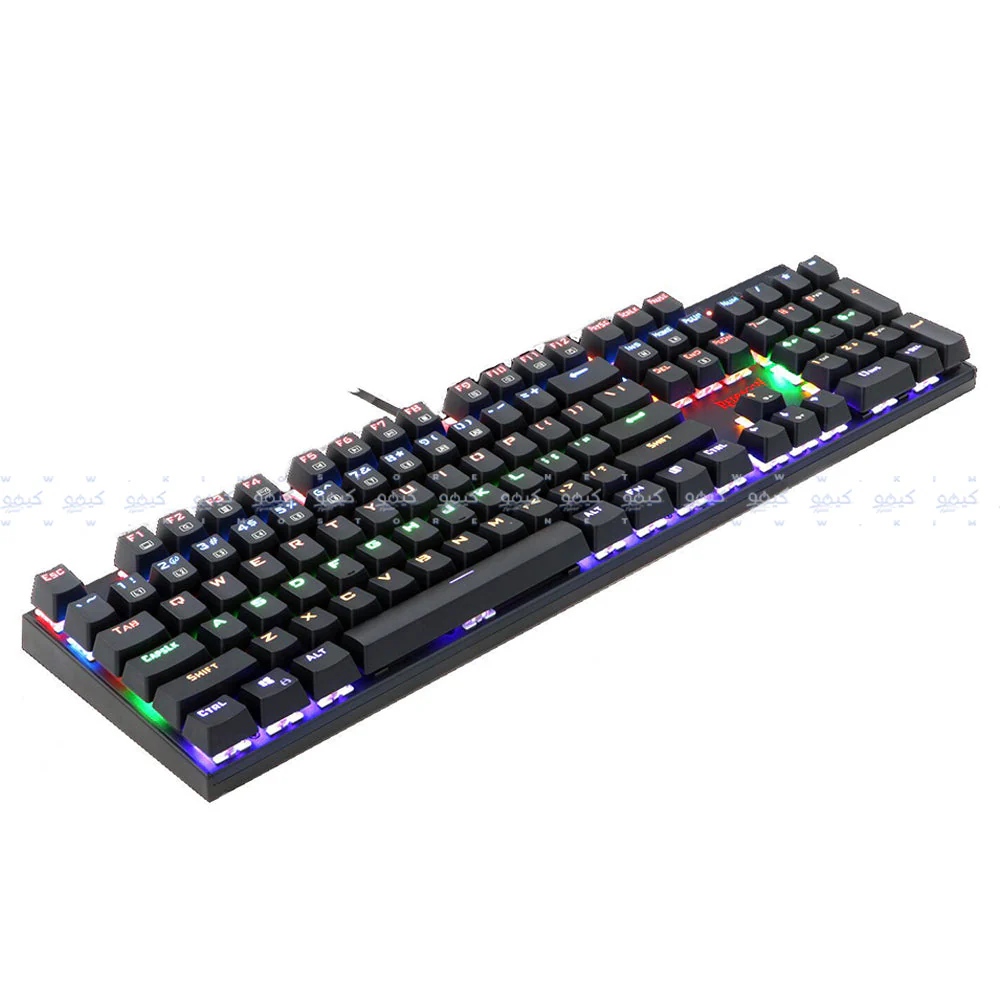 Redragon Rudra K565R-1 Blue Switch Wired Rainbow Gaming Keyboard English & Arabic - Image 4