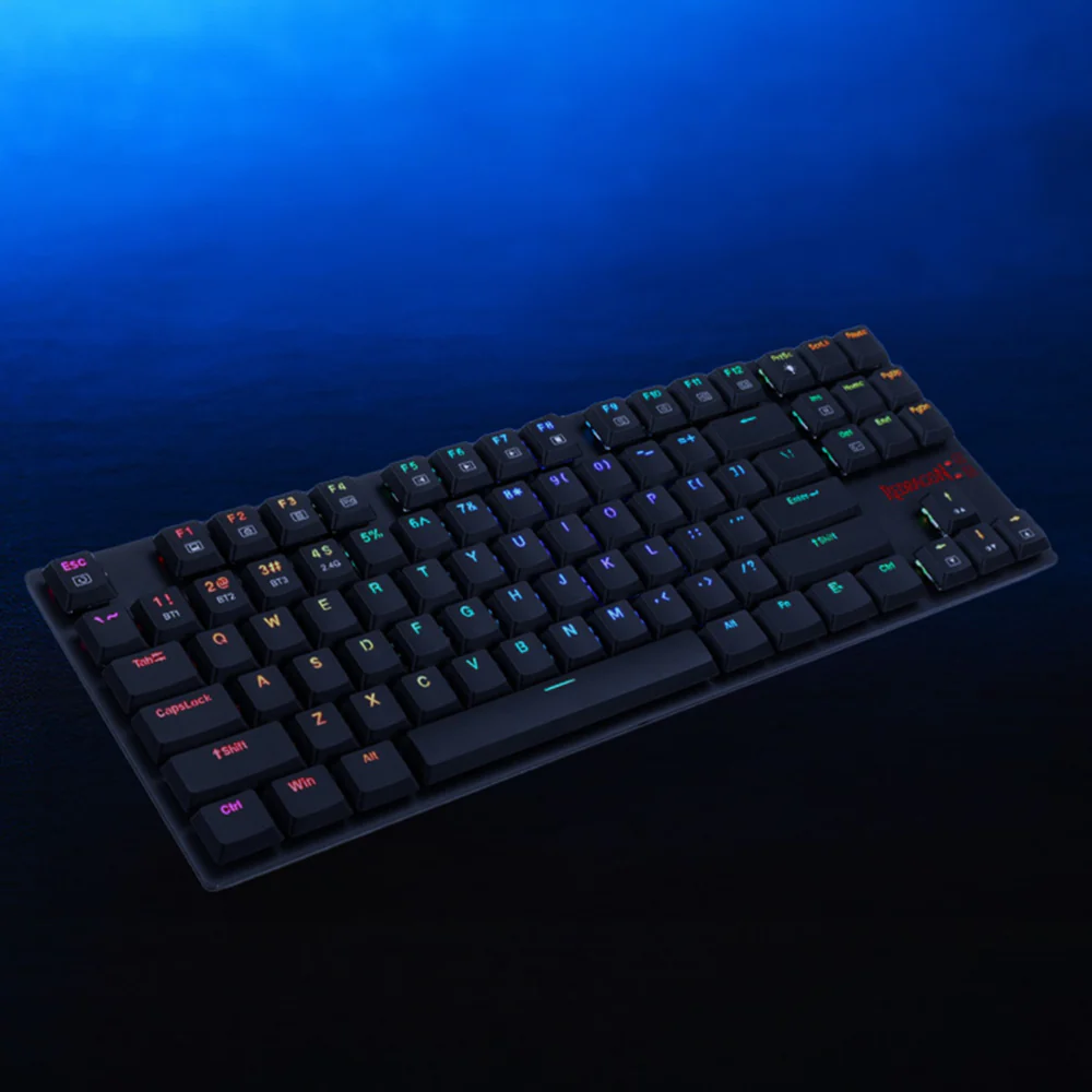 Redragon K607 APS TKL Blue Switch Wired RGB Gaming Keyboard English & Arabic - Image 7