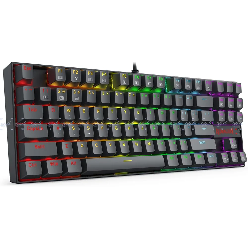 Redragon Kumara K552 Brown Switch Wired RGB Gaming Keyboard English & Arabic - Image 2