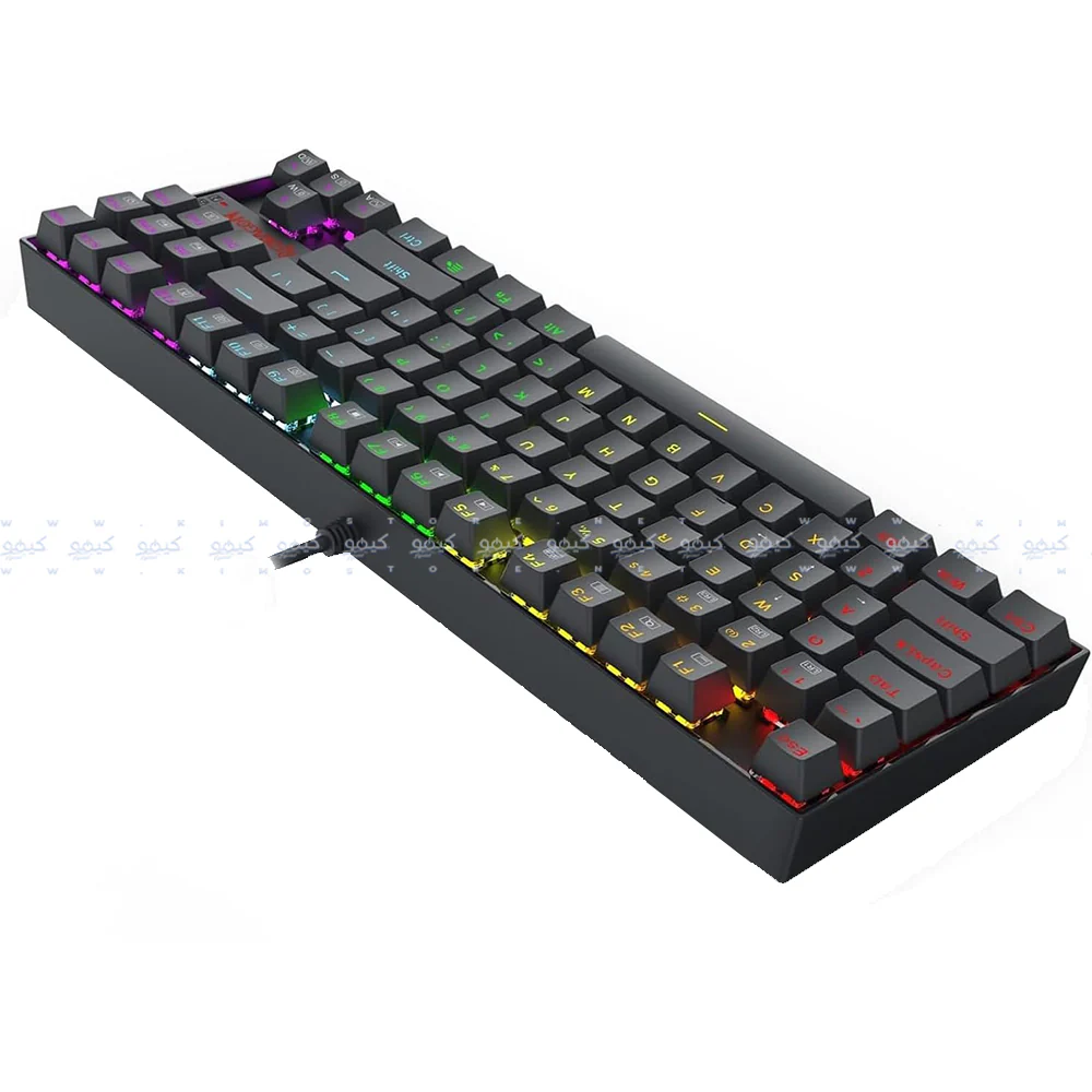 Redragon Kumara K552 Brown Switch Wired RGB Gaming Keyboard English & Arabic - Image 5