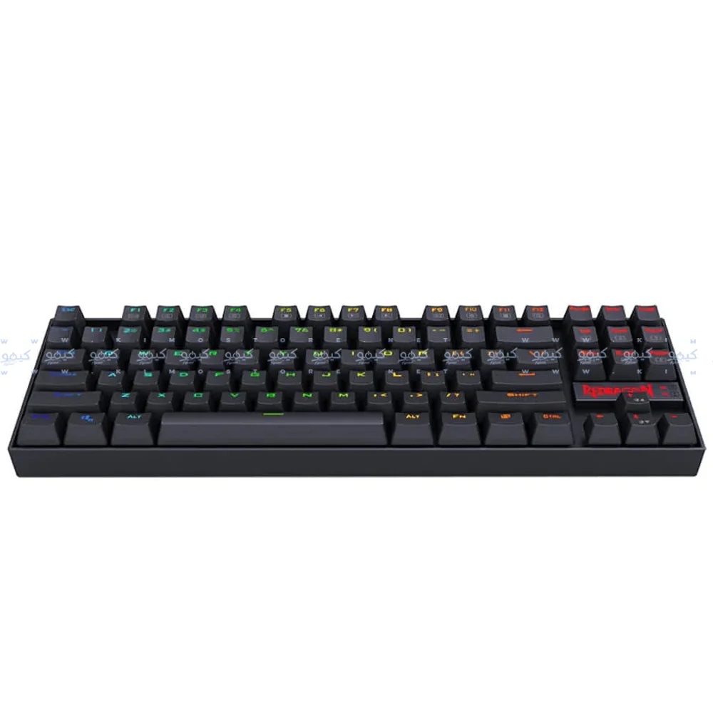 Redragon Kumara K552-KR Red Switch Wired Rainbow Gaming Keyboard English & Arabic - Image 6