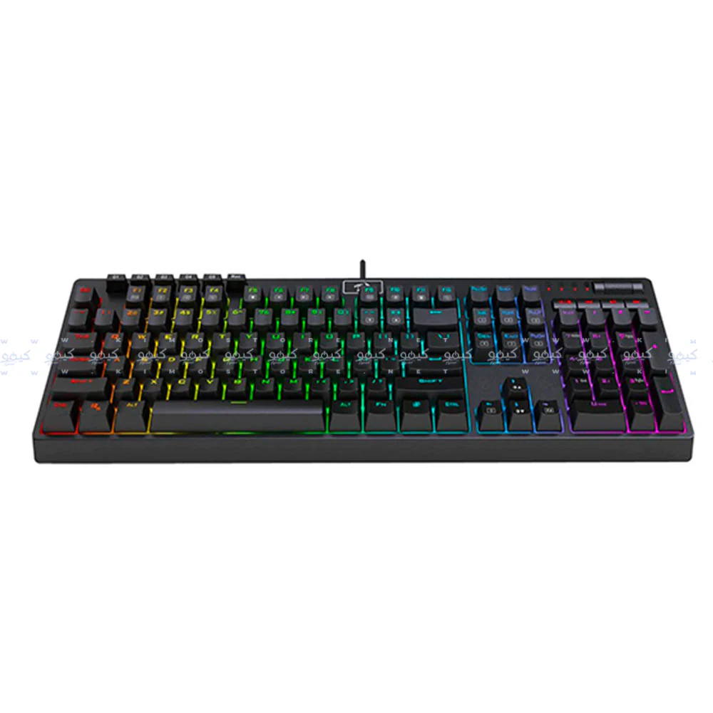 Redragon Manyu K579 MX Blue Switch Wired RGB Gaming Keyboard English & Arabic - Image 5