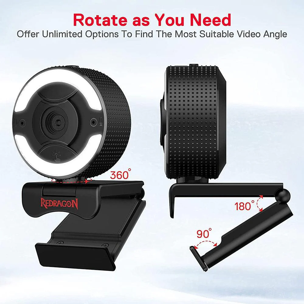 Redragon Oneshot GW910 FHD Webcam - Image 3