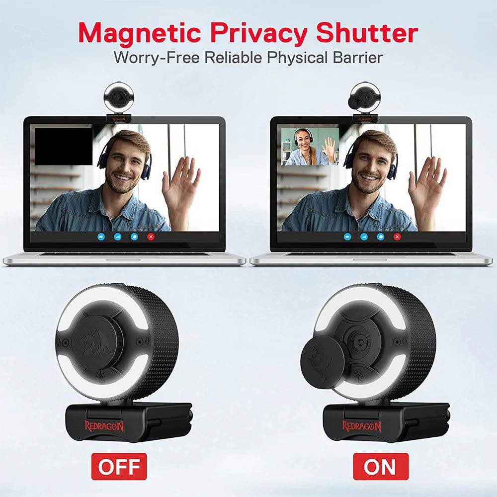 Redragon Oneshot GW910 FHD Webcam - Image 5