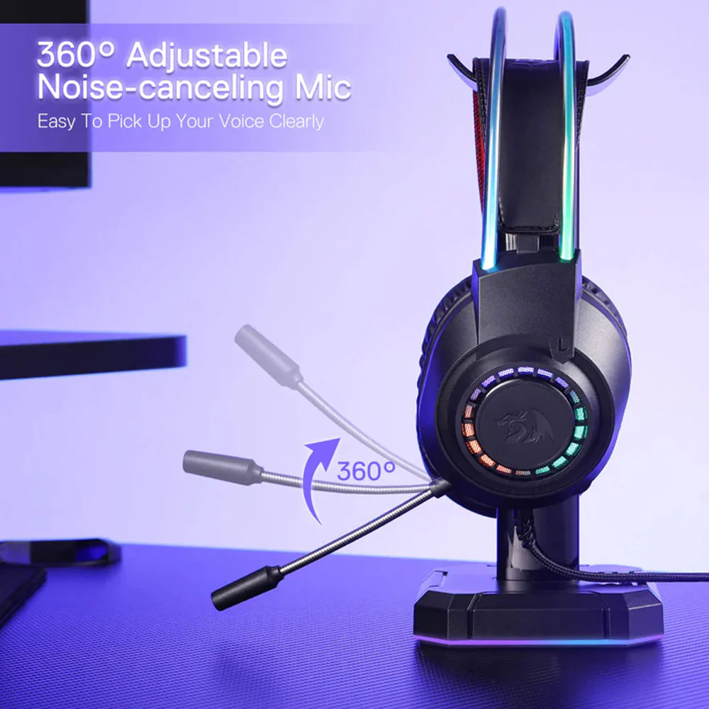 Redragon Scream H231 RGB Gaming Headset - Image 5