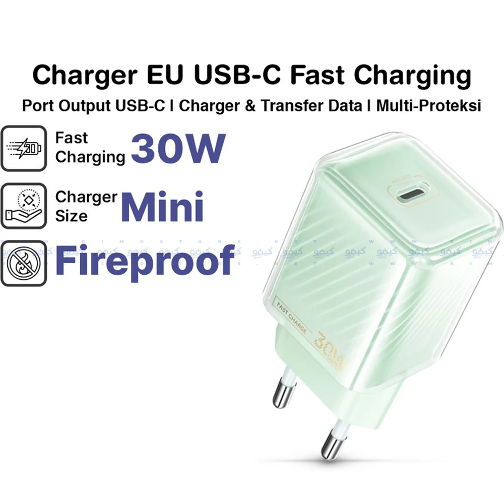 Remax RP-U91 GaN Wall Charger 30W Fast Charging - Image 8
