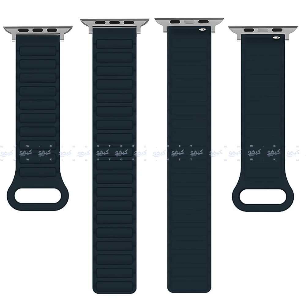 Reversible Magnetic Silicon Watch Strap (22mm-44mm-45mm-46mm-49mm) - Image 12