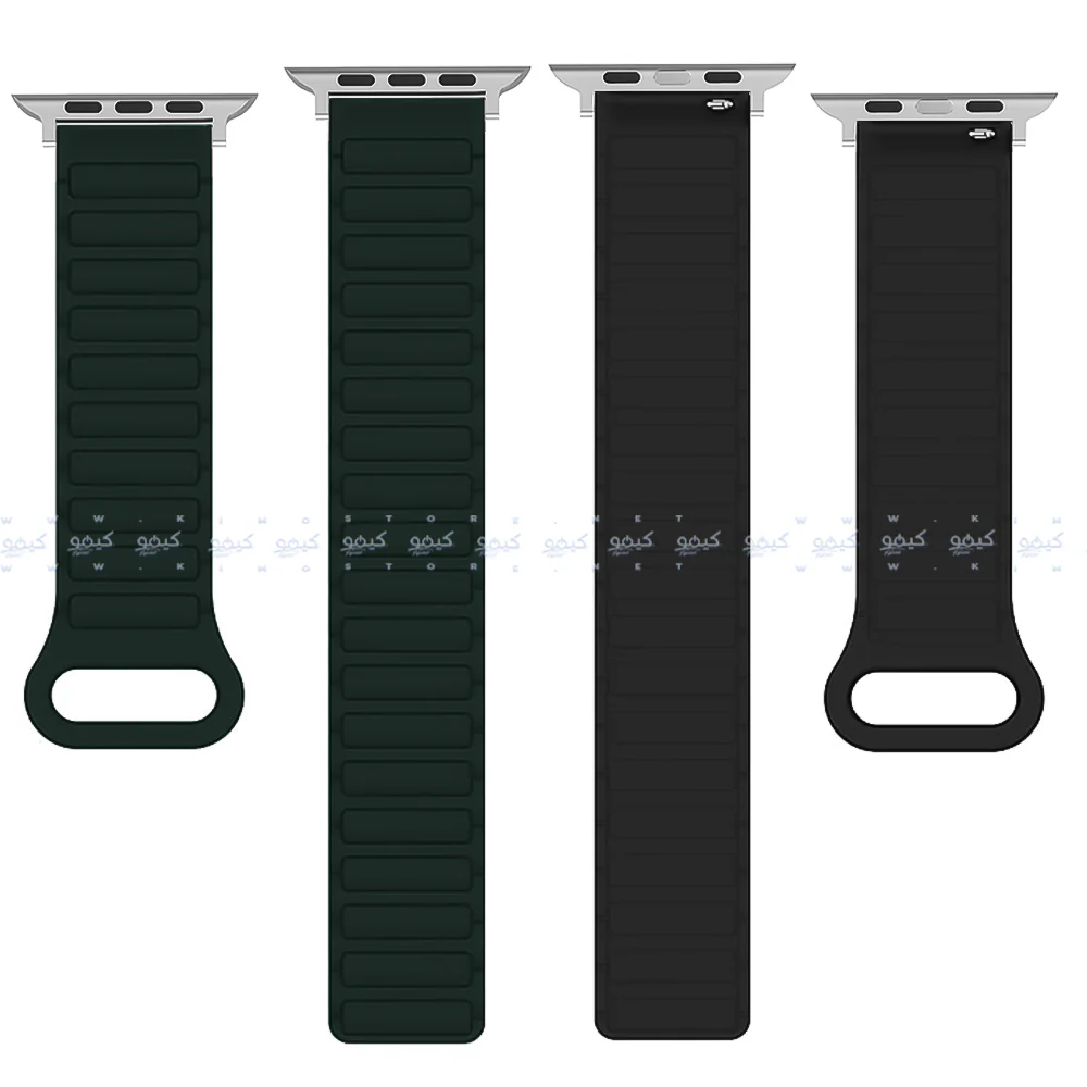 Reversible Magnetic Silicon Watch Strap (22mm-44mm-45mm-46mm-49mm) - Image 5