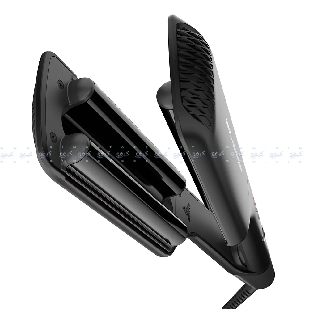 Rush Brush Hair Curler M1 Crimper 88W - Black - Image 4