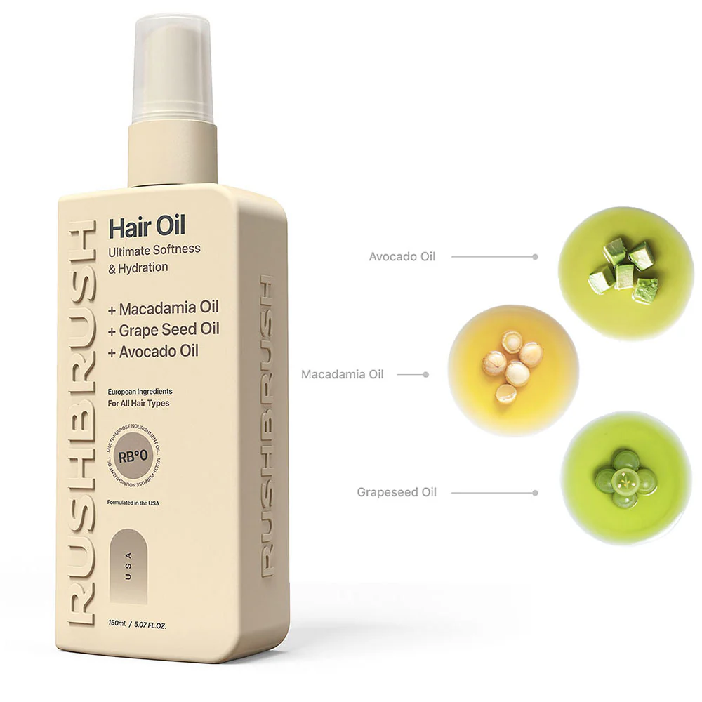 Rush Brush Hair Oil RB°0 100ml - Image 3