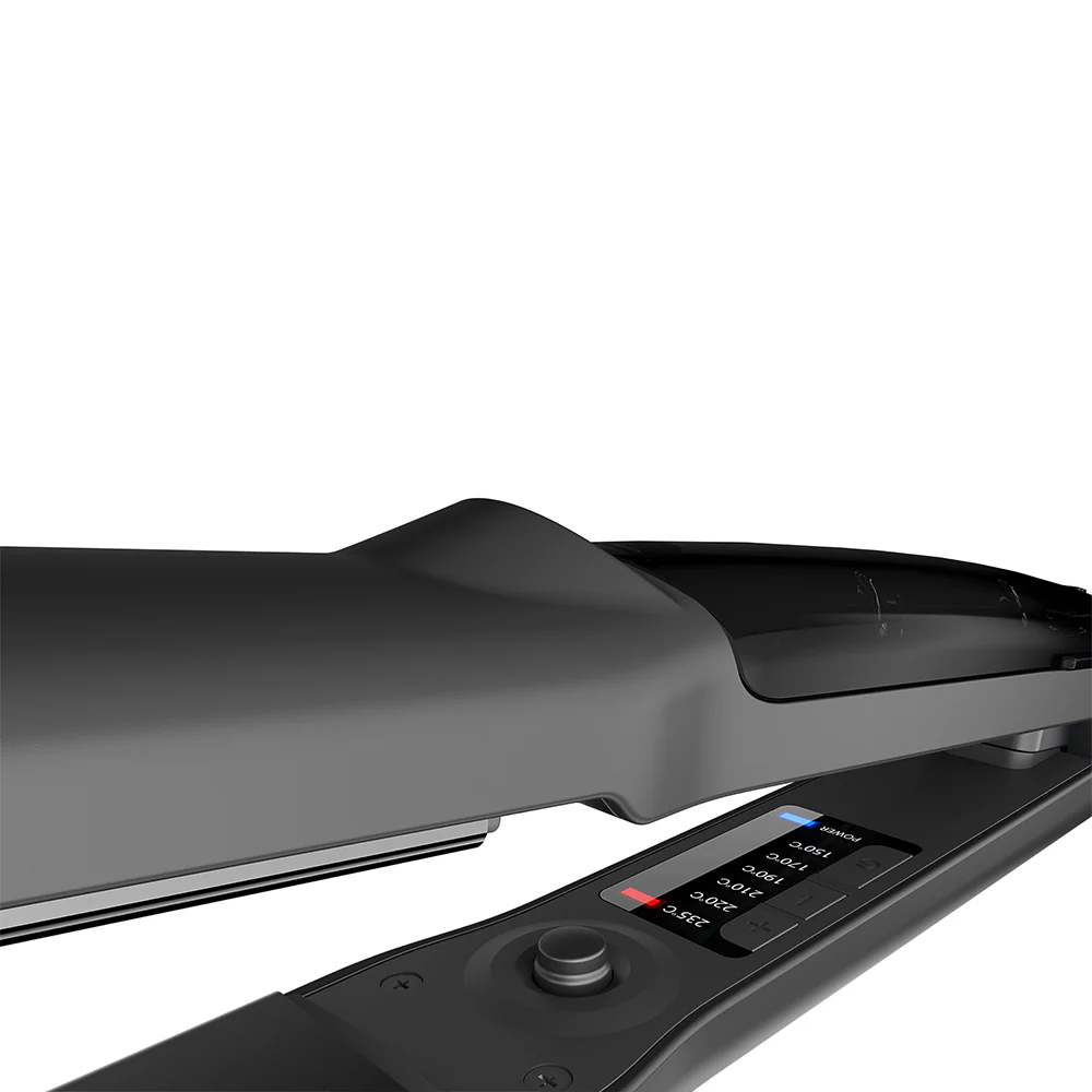 Rush Brush Hair Straightener X5 Steamer 50W - Black - Image 9