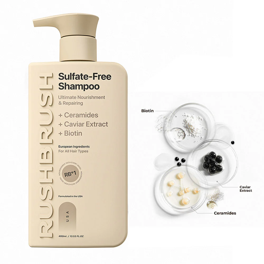 Rush Brush Sulfate-Free Shampoo RB°1 400ml - Image 5