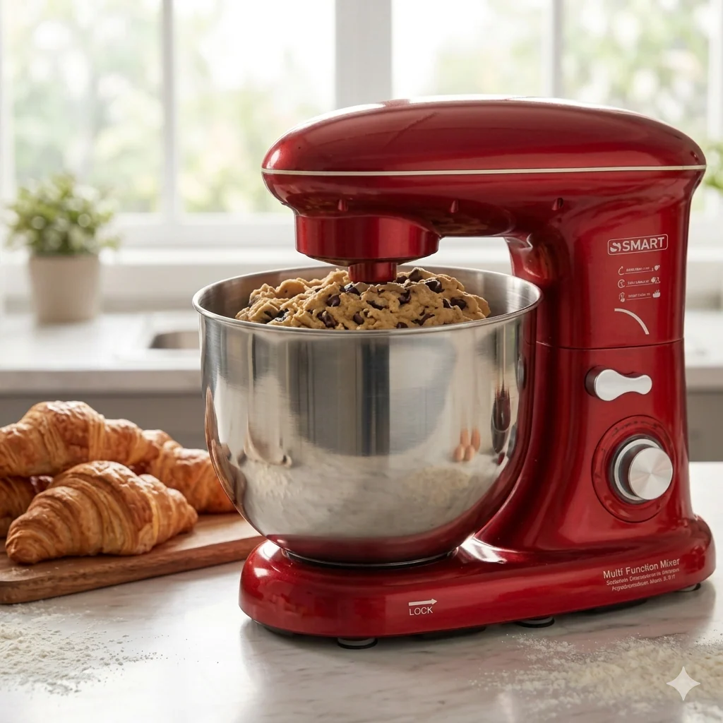 S Smart Stand Mixer SBM8808R 9L 1800W - Red - Image 4
