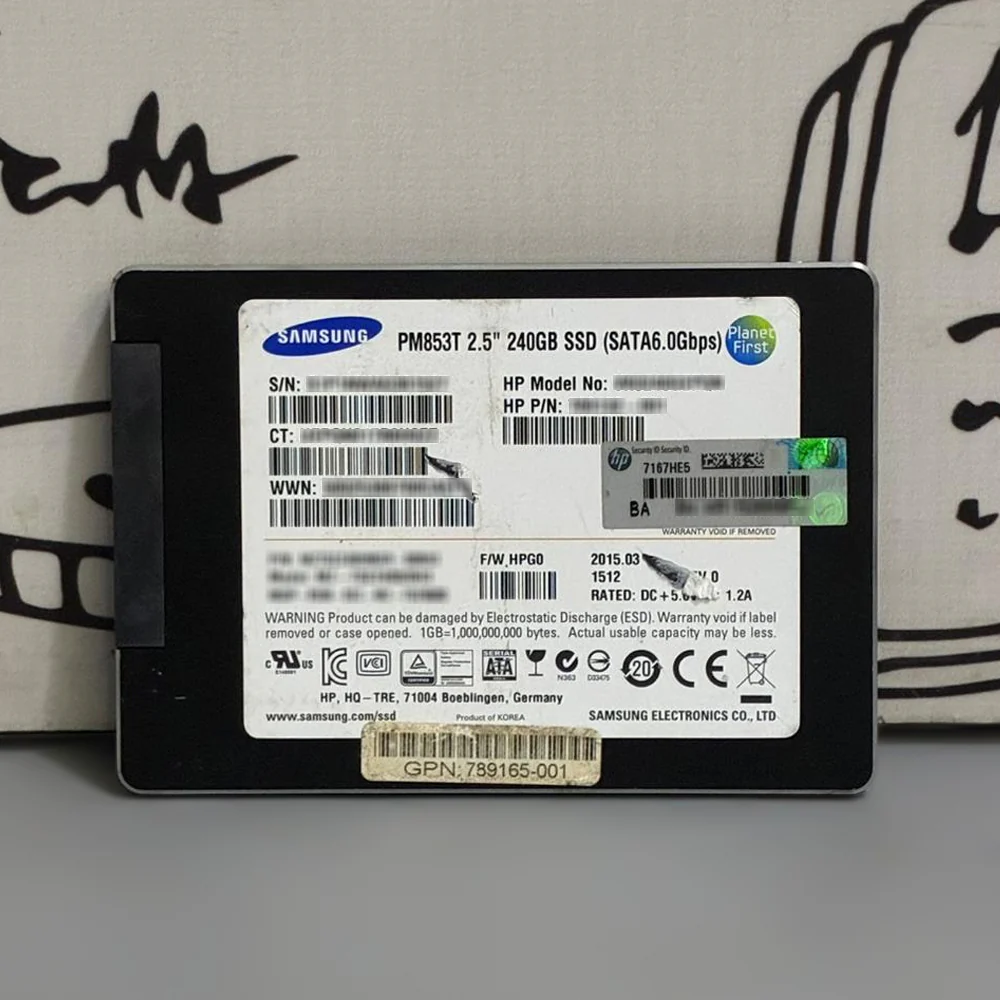 Samsung 240GB SATA 2.5 Inch Internal SSD (Original Used) - Image 2