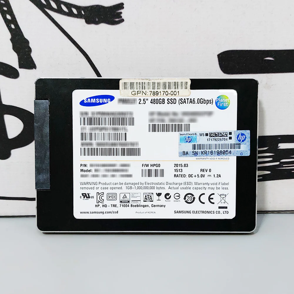 Samsung 480GB SATA 2.5 Inch Internal SSD (Original Used) - Image 2