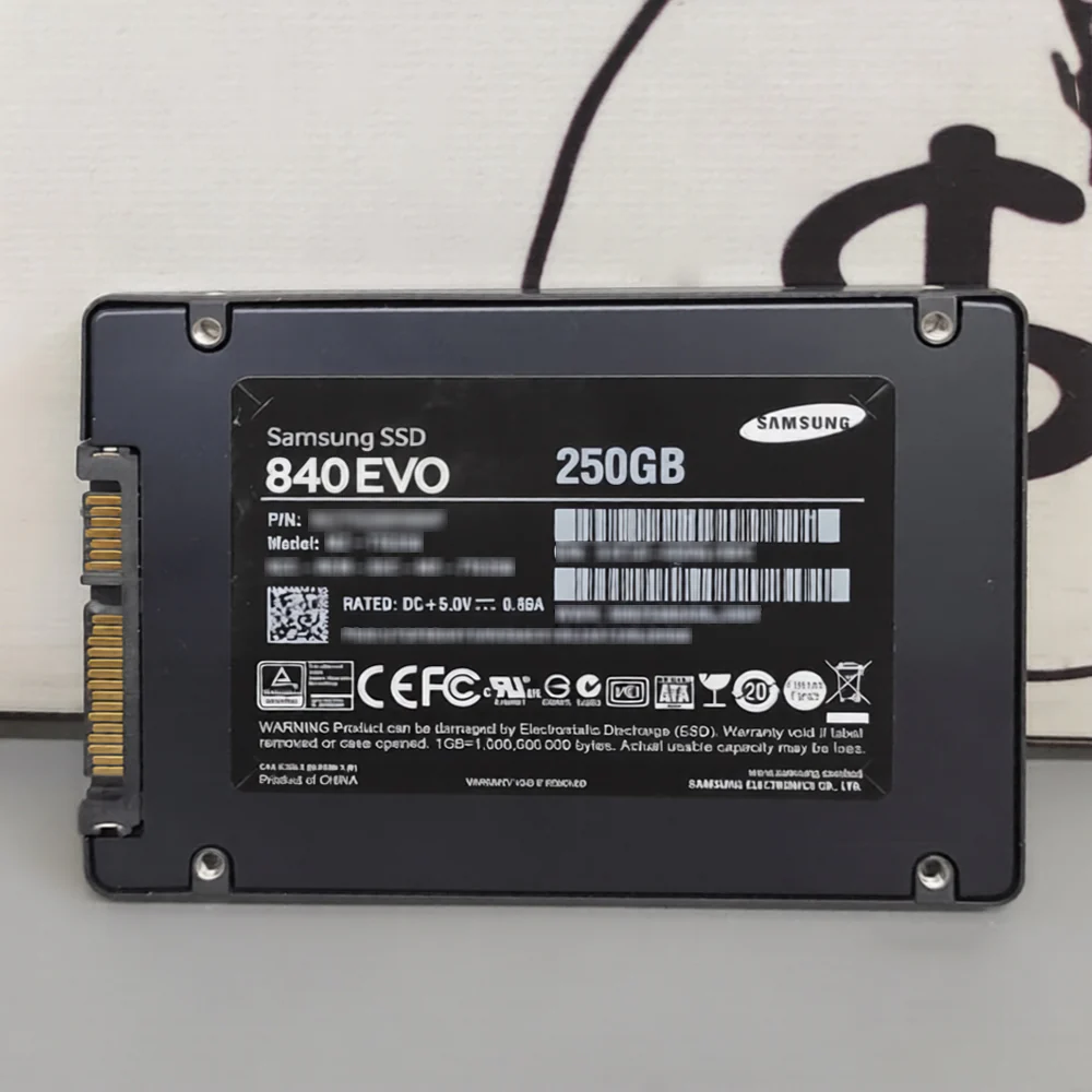 Samsung 840 EVO 250GB SATA 2.5 Inch Internal SSD (Original Used) - Image 3