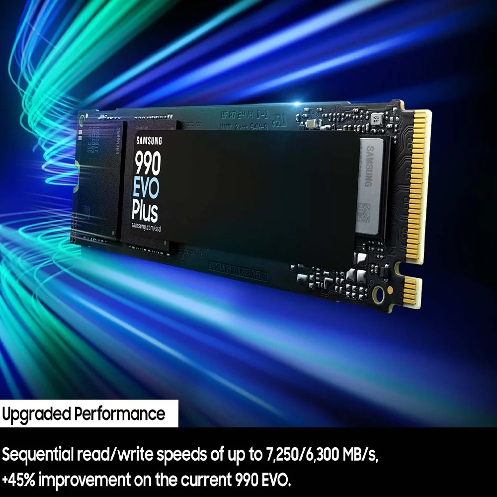 Samsung 990 EVO Plus 1TB NVMe PCIe M.2 SSD - Image 4