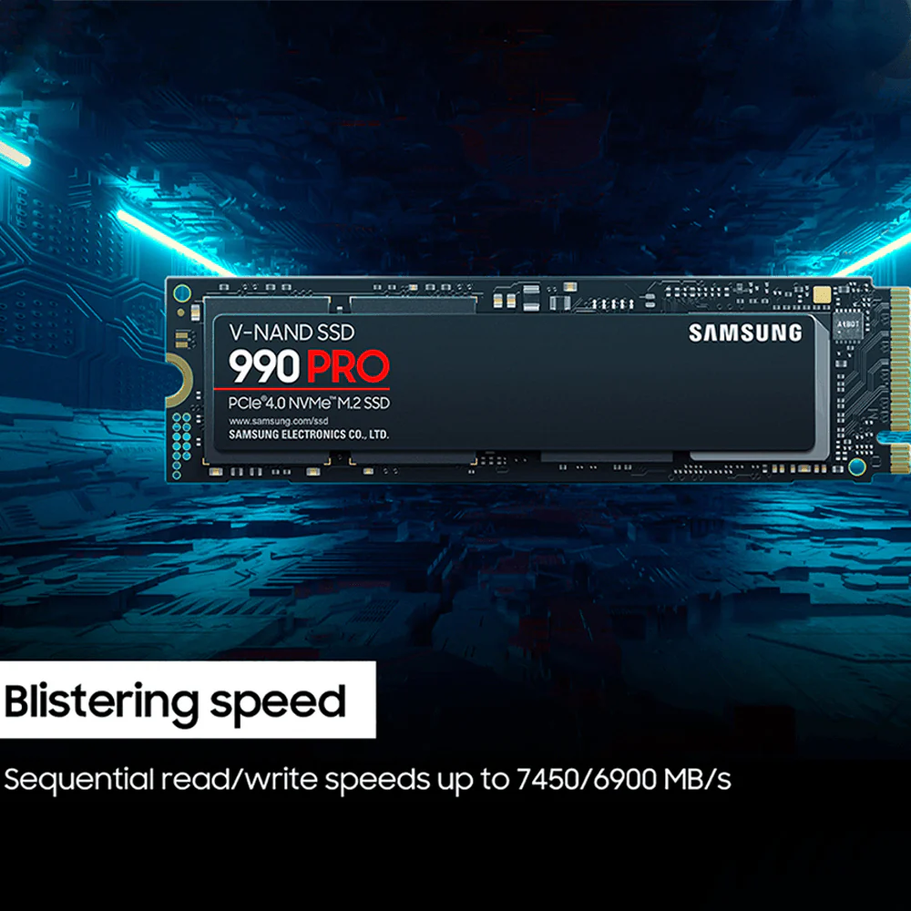 Samsung 990 PRO 1TB NVMe PCIe M.2 SSD - Image 5