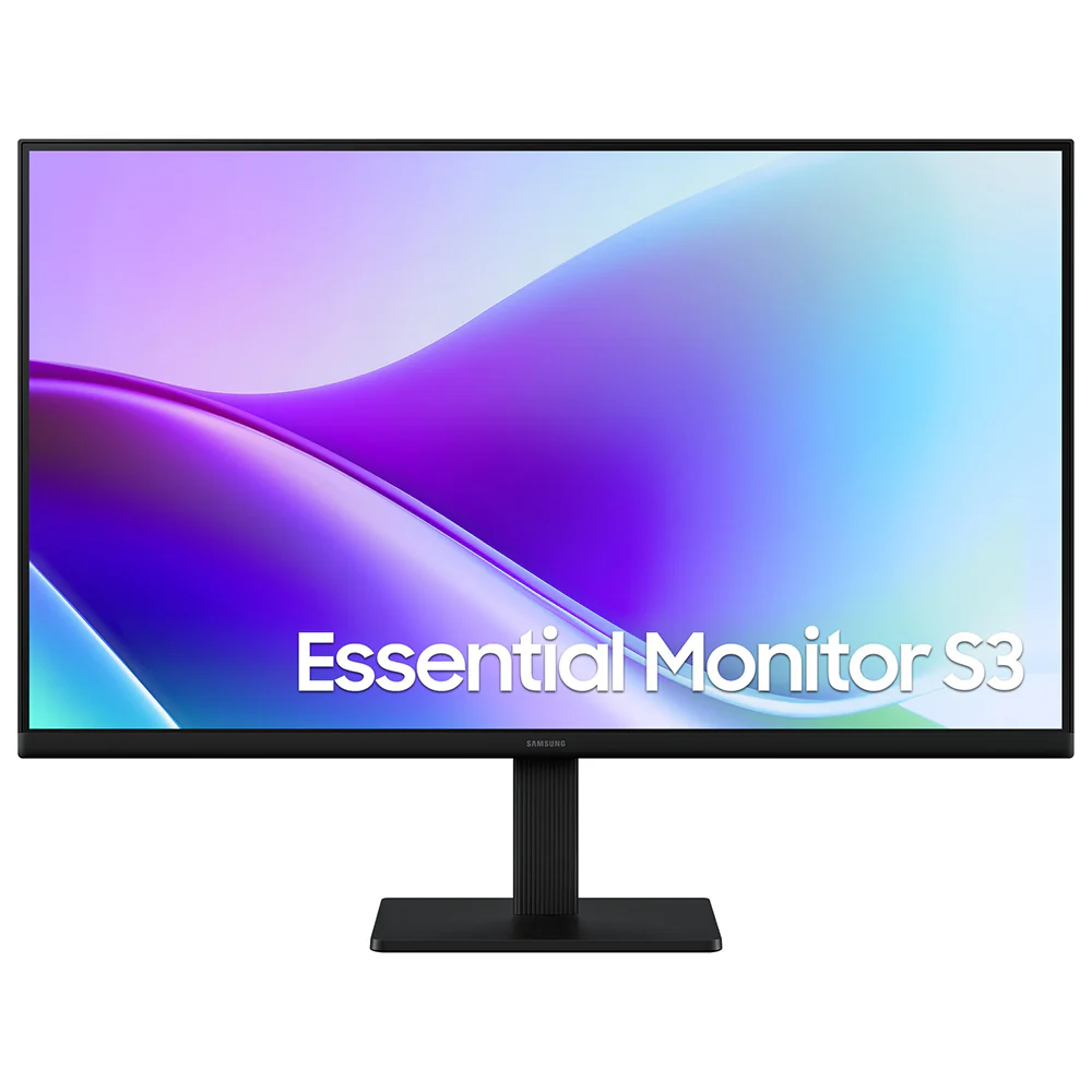 Samsung Essential S3 LS24F320GAUXEN 24 Inch IPS FHD Gaming Monitor 120Hz