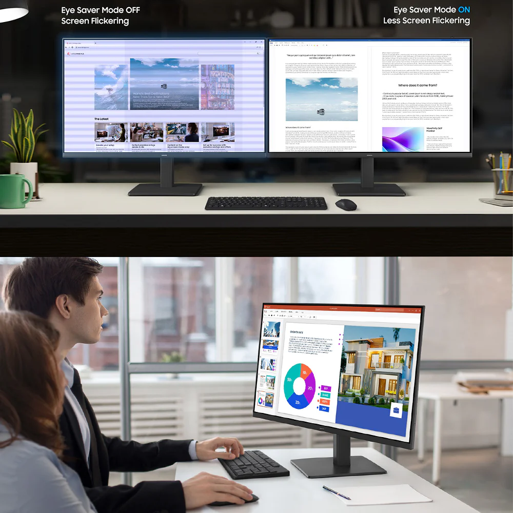 Samsung Essential S3 LS27F320GAUXEN 27 Inch IPS FHD Gaming Monitor 120Hz - Image 10