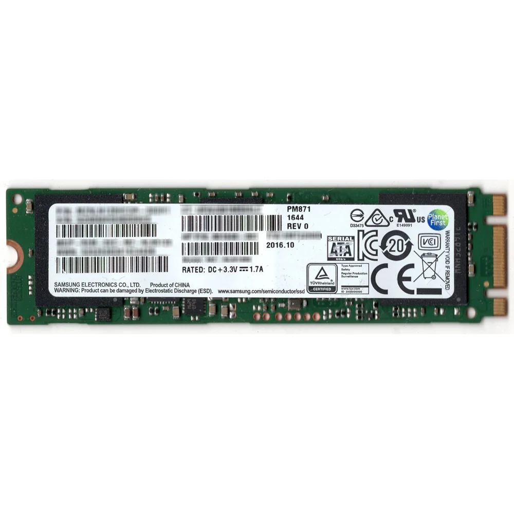 Samsung MZNLN128HCGR-000H1 128GB SATA M.2 2280 SSD (Original Used)