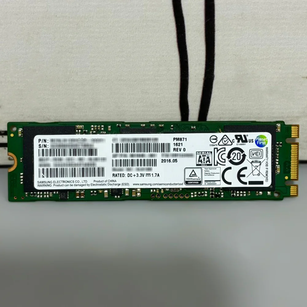 Samsung MZNLN128HCGR-000H1 128GB SATA M.2 2280 SSD (Original Used) - Image 2