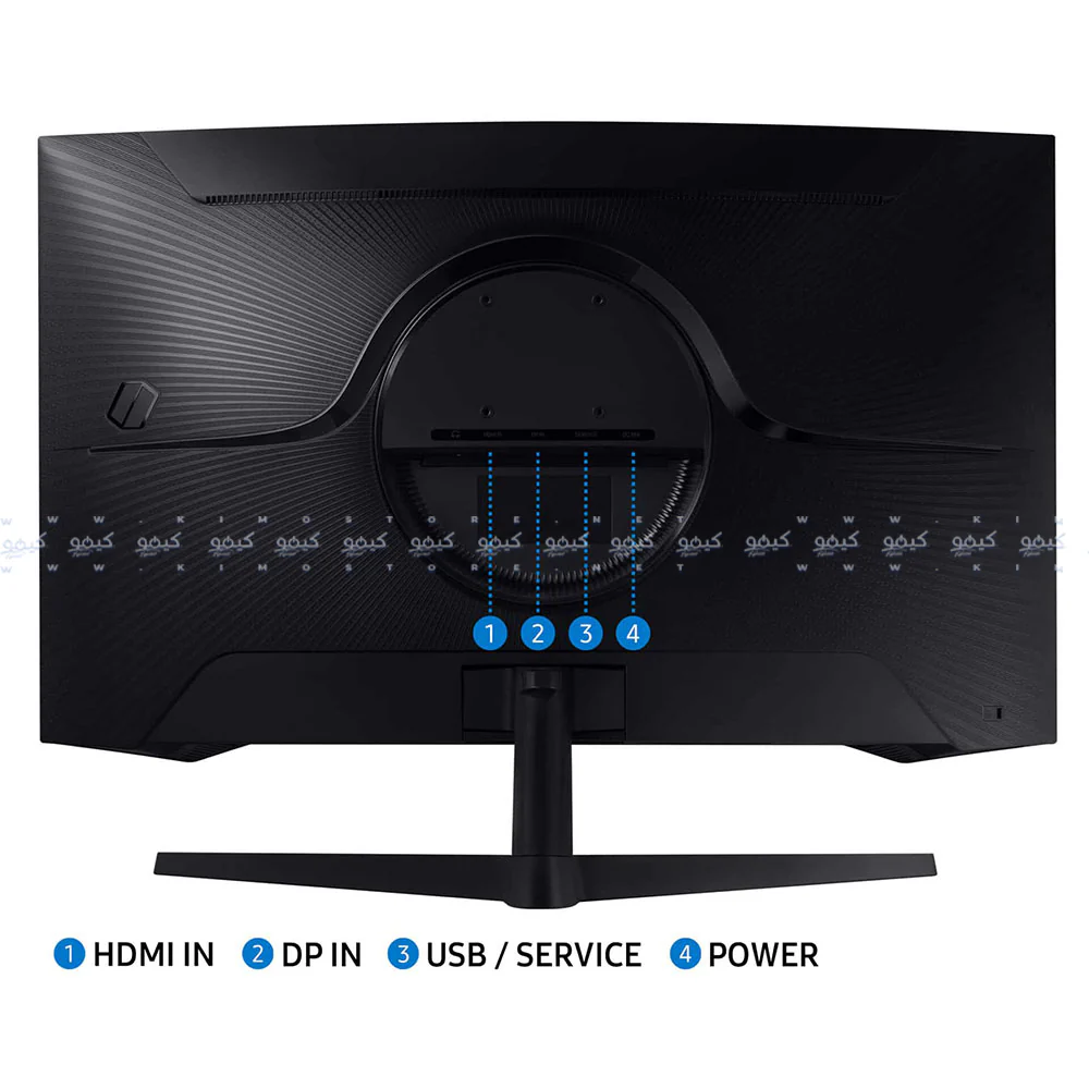 Samsung Odyssey G5 LS27CG552EMXEG 27 Inch VA QHD Curved Gaming Monitor 165Hz - Image 6