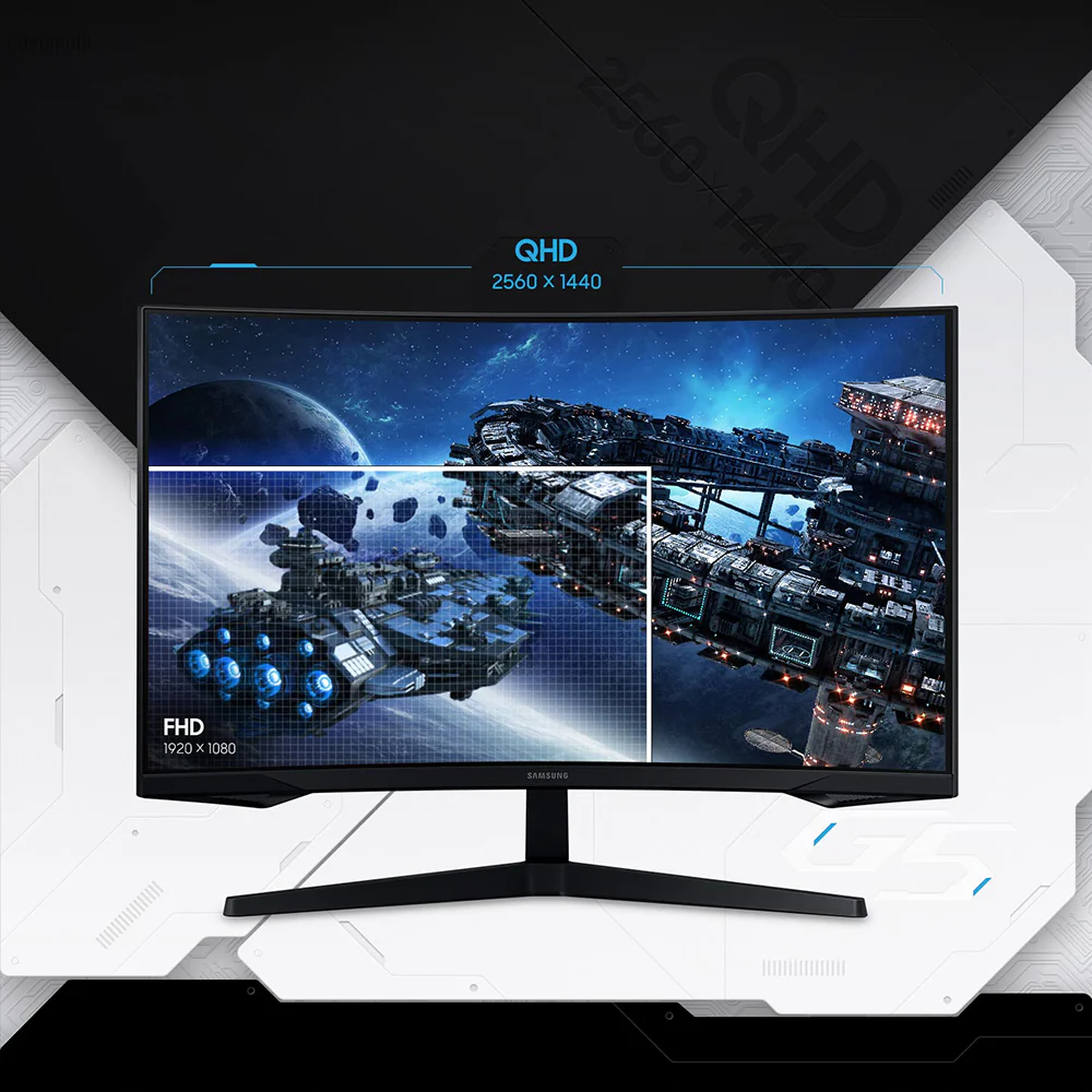 Samsung Odyssey G5 LS32CG552EMXEG 32 Inch VA QHD Curved Gaming Monitor 165Hz - Image 14