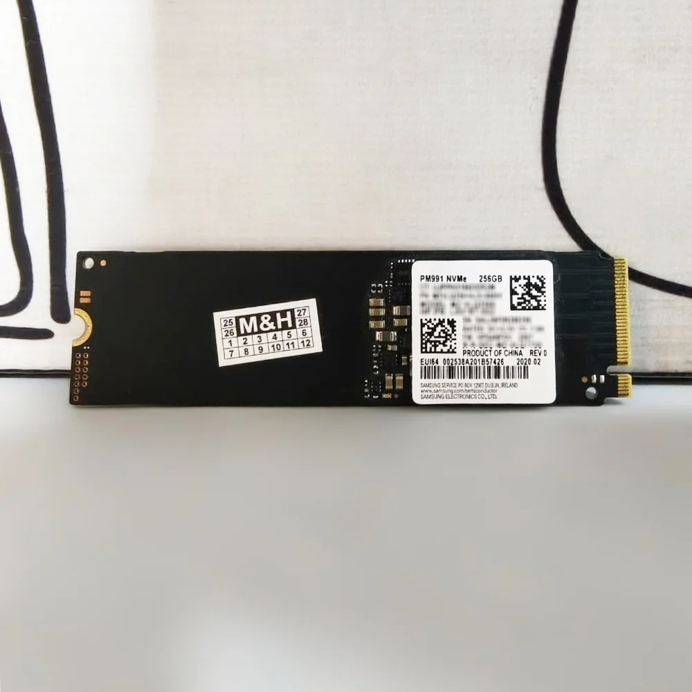 Samsung PM991 256GB NVMe PCIe M.2 2280 SSD (Original Used) - Image 2